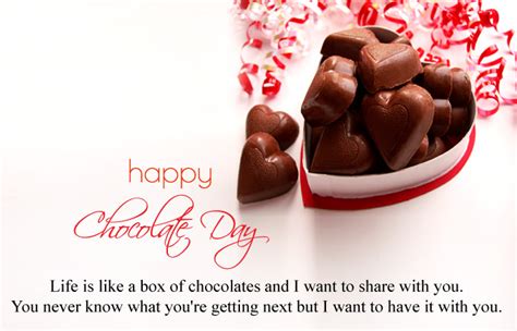 I really hope you know that you are the greatest every day present. Happy Chocolate Day Images, Yummy 9th Feb Quotes Msg Shayari