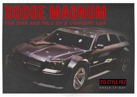 Above Magnums Debut At The 2003 Los Angeles Auto Show Rocked The