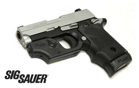 Sig Sauer P238 Two Tone 380 Acp Centerfire Pistol With Tactical Laser