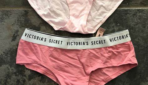 victoria secret panty size chart