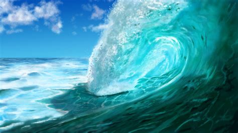 41 Ocean Waves Wallpapers Wallpapersafari