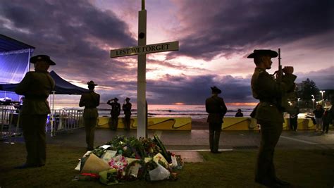 Details Of Anzac Day Dawn Services In Shire Time Change For Woronora