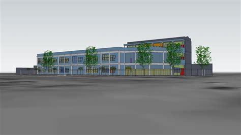 Desain Gedung Sekolah 3d Warehouse