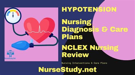 Hypotension Nursing Diagnosis And Nursing Care Plans Nursestudynet