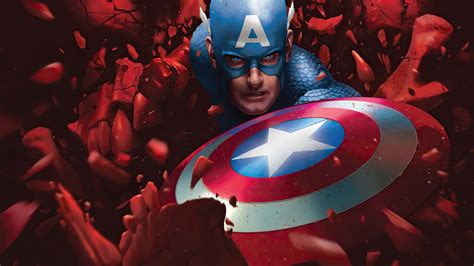 Marvels Captain America 4k Art Wallpaper Hd Superheroes