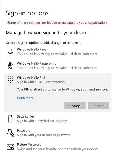 How To Reset Pin Windows Hello For Business In Windows 10 Steps Vrogue