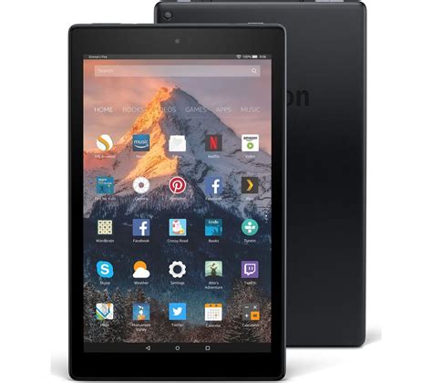 The fire hd 10 (2019), from a design perspective, sits on a fence. Buy AMAZON Fire HD 10 Tablet with Alexa (2017) - 32 GB ...