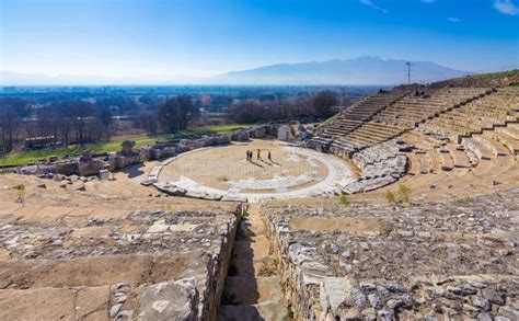 Ruins Of The Ancient City Of Philippi Eastern Macedonia And Thrace