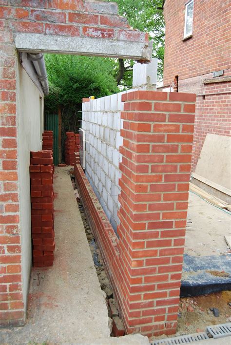 You need to minimise vibration which is passed through the wall and far side acts as a speaker. Beginner's Guide to Building a House Extension: Day 29 (39 ...