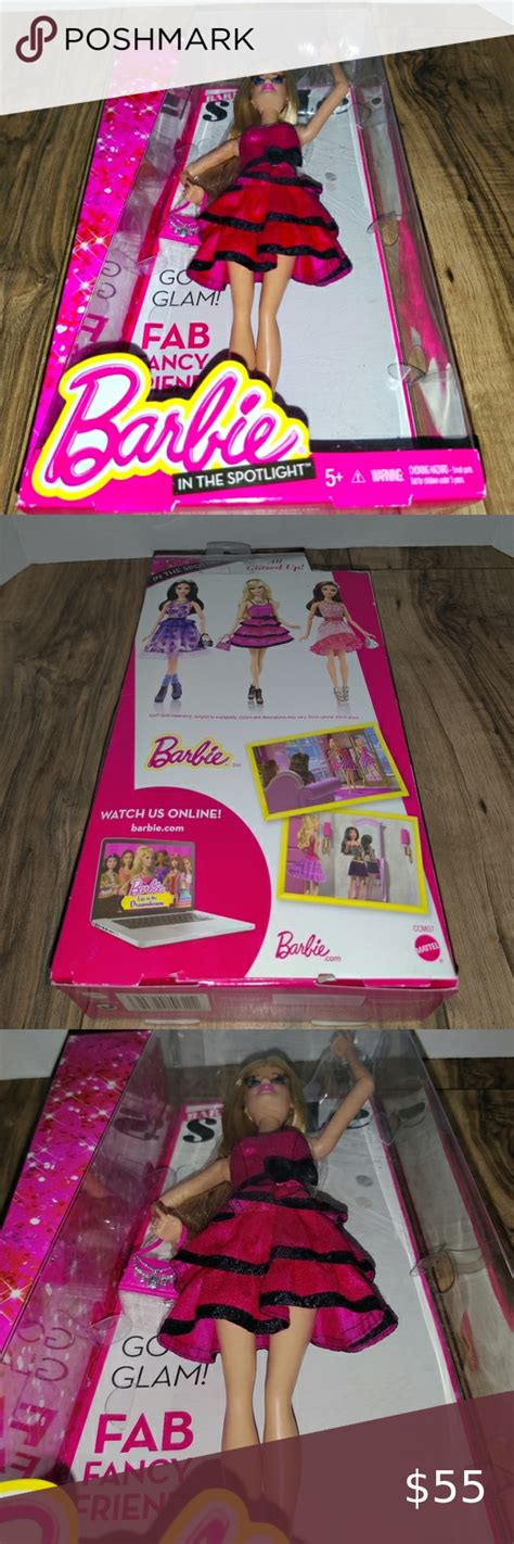 Barbie In The Spotlight Fashion Doll 2013 Mattel Ccm07 New Fashion Dolls Mattel Barbie