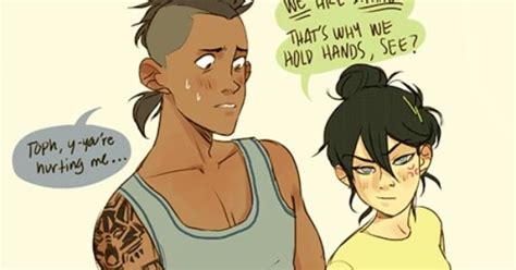 Sokka And Toph This Is Me In A Relationship And When I Hold Hands Anime Ships Pinterest