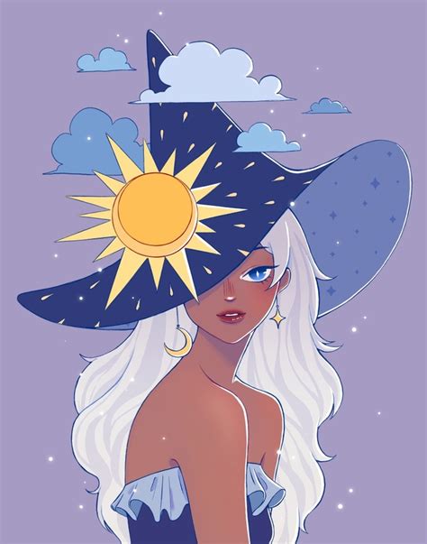Sky Witch An Art Print By Nekomori Art Inprnt