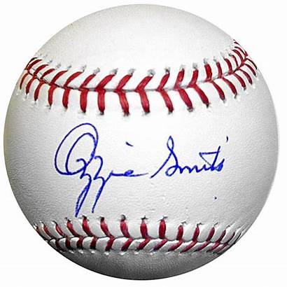 Smith Ozzie Baseball Signed Autographed Baseballs Gotay