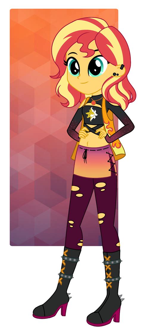 Sunset Shimmer New Outfit By Mistralsnow On Deviantart