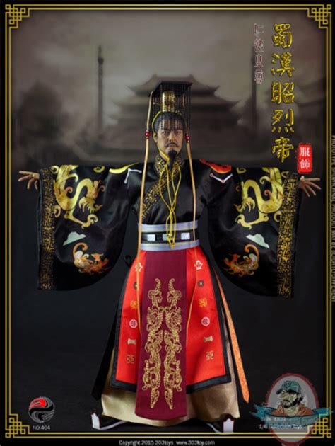 With the help of lt. 1/6 Han Costume-China Emperor of the Han Dynasty Dress ...
