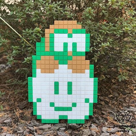 8 Bit Lakitu And Koopa Troopa Super Mario Bros Pixel Art Tutorial