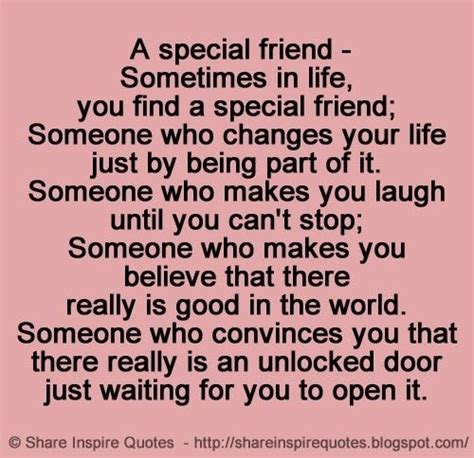 A Special Friend Sometimes In Life You Find A Special Friend