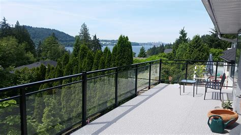 Facelift ~ New Deck Stairs Railings Privacy Wind Wall ~ North Vancouver Deck Pros