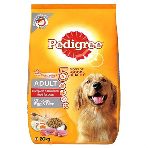 Some of the other products we handle are: Pedigree Adult Dry Dog Food Chicken Egg and Rice 20 KG ...