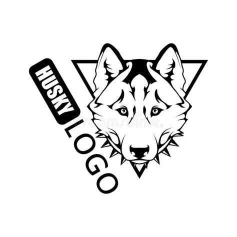 Husky Dog Logo Stock Vector Illustration Of Background 103693734