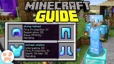 Today my goal is to get enchanted netherite and diamond armor. 5 best Minecraft enchantments for armor