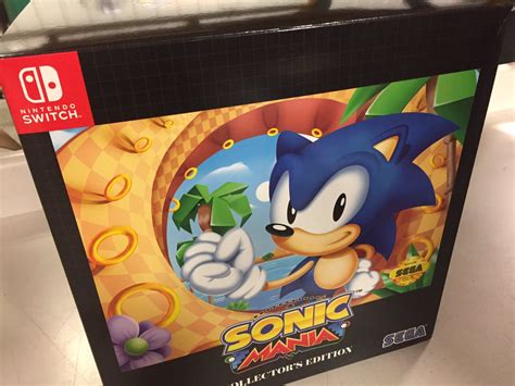 Photos Of The Sonic Mania Collectors Edition