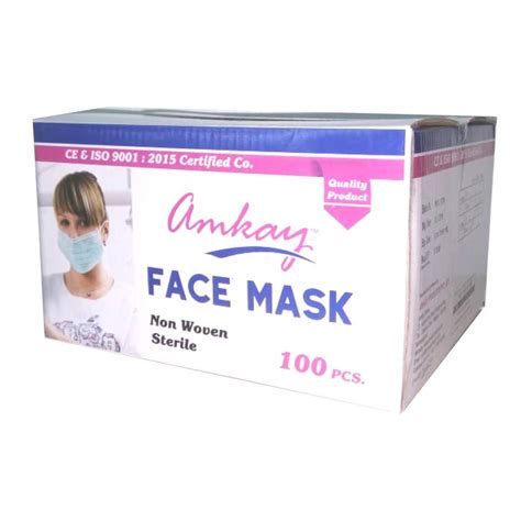 Beli aneka produk surgical mask online terlengkap dengan mudah, cepat & aman di tokopedia. Amkay Face Mask 3 Ply Surgical Grade, Sterile, Elastic ...