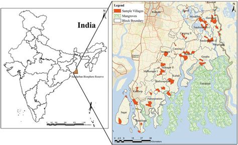 1 Location Of The Study Area A Location Of Bengal Delta In The India