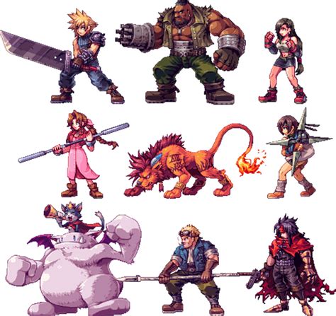 JRPG Characters Look So Good As 2D Sprites Final Fantasy Artwork Final