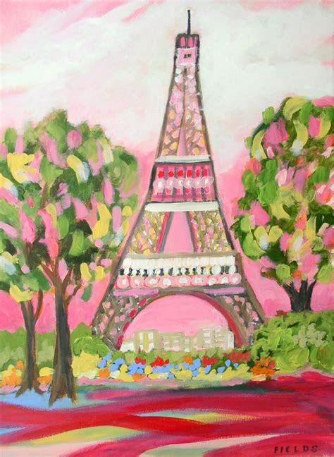 Paris ♥ Eiffel Tower ♥ Painting Pintura De Torre Eiffel Pintura De