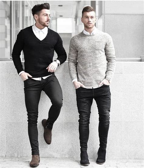 Selvedge denim is a favorite for many fashion lovers. What To Wear With Black Jeans For Men - 50 Fashion Style Ideas