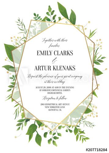 Love that has stood the test of time deserves a celebration. Wedding Invitation, floral invite save the date modern ...