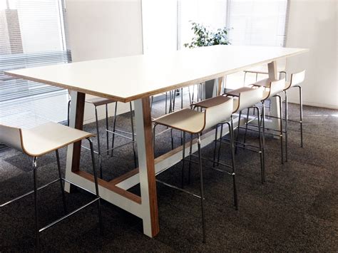 The iconic collection brings new functionalities. HPL Ply Trestle Table www.vidak.co.nz | Raw furniture ...