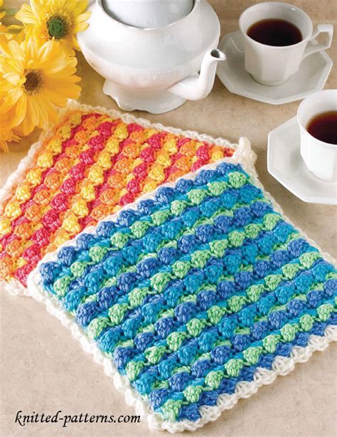 Crochet Potholder Pattern Free