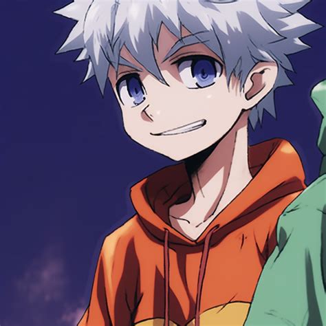 Joyful Duo Anime Gon And Killua Matching Pfp Left Side Image Chest