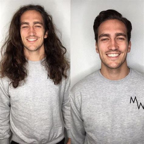 A new haircut can make a big impact on a guy's look, so you might want to see what men's look like haircuts before and after. Mind Blowing Hair Transformation Before & After Photos ...