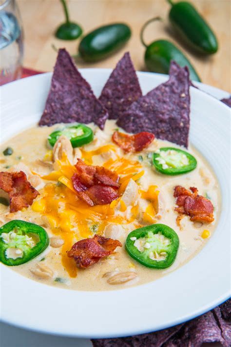 Her jalapeño popper chicken uses skinless breasts, which turshen encourages people to flatten if turshen wants to consider starting a jalapeño popper chicken war with wendy's, we say go for it. Jalapeno Popper Chicken Soup on Closet Cooking