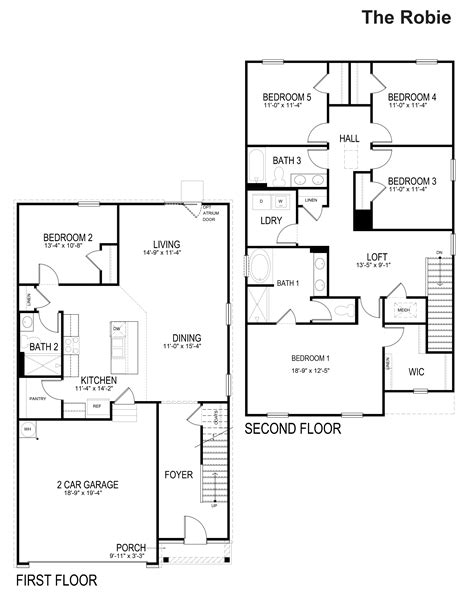 Floor Plan In Braselton Village Braselton Ga Dr Horton