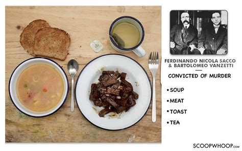 Last Meal Requests By Famous Criminals Before Their Execution