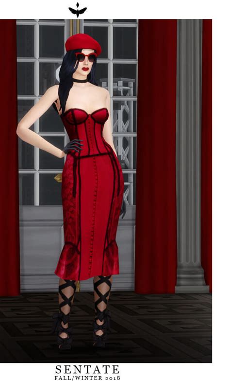 Sims 4 Corset Dress