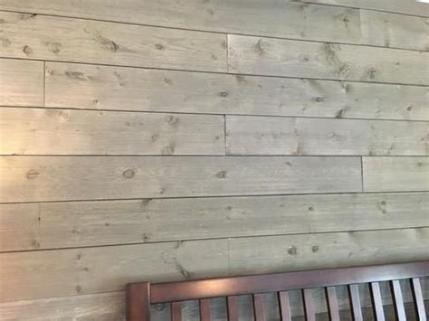 UFP Edge In X In X Ft Barn Wood Gray Shiplap Pine Board Pack The Home