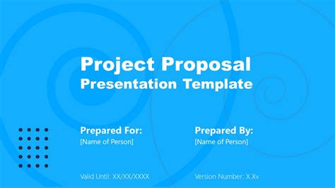 Project Proposal Powerpoint Template Ph