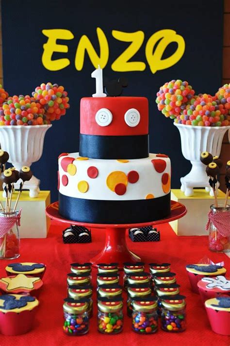 Mickey Mouse 1st Birthday Party Food Ideas Best Games Walkthrough