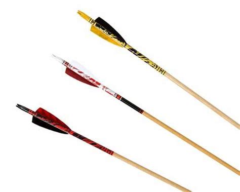 Youth Arrows Cedar By Bearpaw The Longbow Shop