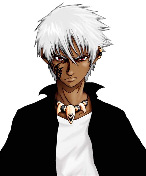 Dark Skin Male Anime Characters