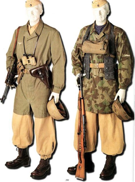 Ww2 German Luftwaffe Paratrooper Uniform