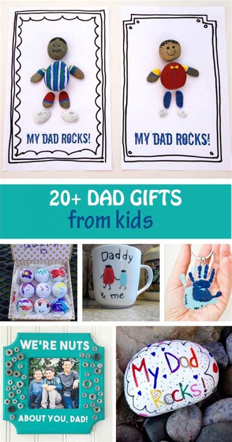 Father's day is fast approaching, it's time to start looking for father's day gifts. 20+ Dad Gifts From Kids For Father's Day - Kid-Made Gift Ideas