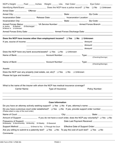 Download South Carolina Child Custody Form For Free Page 4 Formtemplate