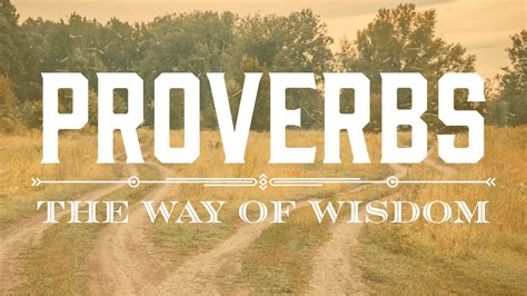 Seven Mile Road Church — Two Ways To Live Proverbs 4 1 27