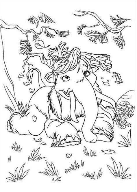 Ice Age Coloring Pages 2